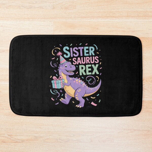 Item preview, Dinosaur Birthday Sister Saurus T Rex Family Matching designed and sold by angolinnArt.