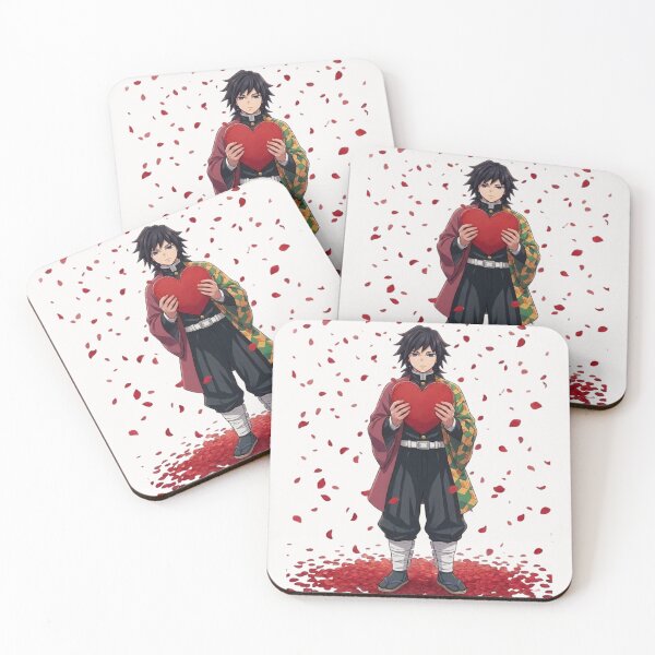 Item preview, Giyu Tomioka Valentine Heart Anime Art designed and sold by Innova_Creations.