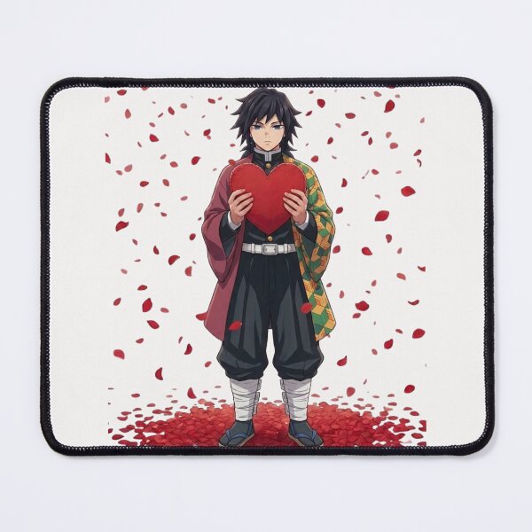 Item preview, Giyu Tomioka Valentine Heart Anime Art designed and sold by Innova_Creations.
