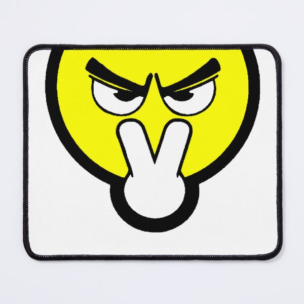 Item preview, Angry Yellow Emoji | Funny Expression Icon Design for Stickers and Apparel designed and sold by AstronautMerch.