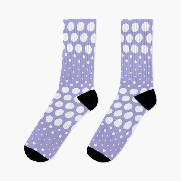 Item preview, Dotwave White Polka Dots on Pastel Lilac designed and sold by POLKAIWERX.