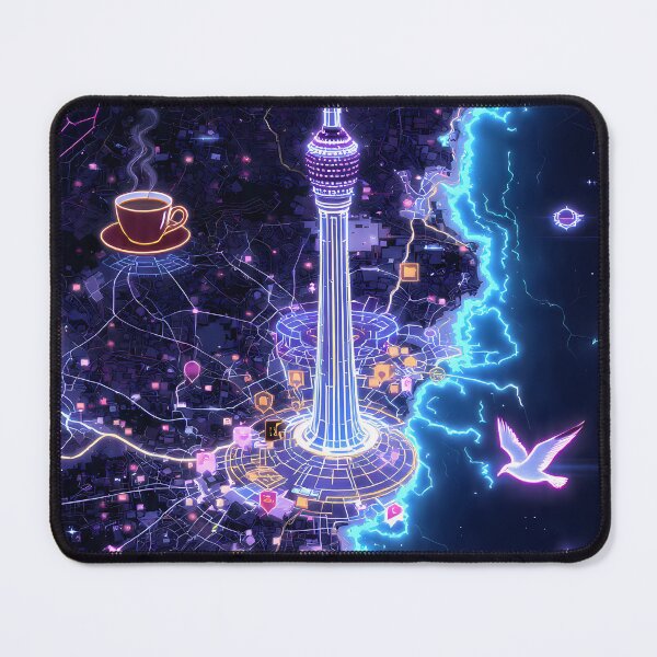 Item preview, Cyber-Istanbul: The Great Digital Map of 2026 designed and sold by etuvibes.