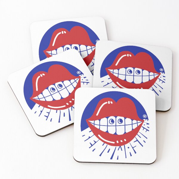 Item preview, Big Smile Lips Illustration – Bold Funny Graphic Art designed and sold by JsWoot.