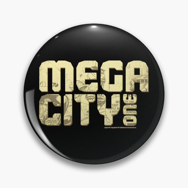 Item preview, Judge Dredd Mega-City One Retro Comic Text designed and sold by All-And-Every.
