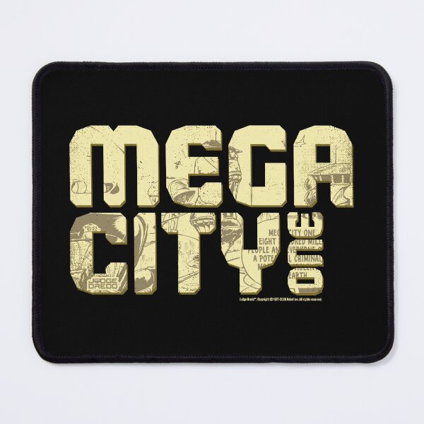 Item preview, Judge Dredd Mega-City One Retro Comic Text designed and sold by All-And-Every.