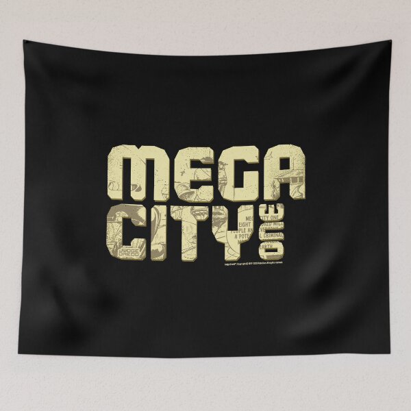 Item preview, Judge Dredd Mega-City One Retro Comic Text designed and sold by All-And-Every.