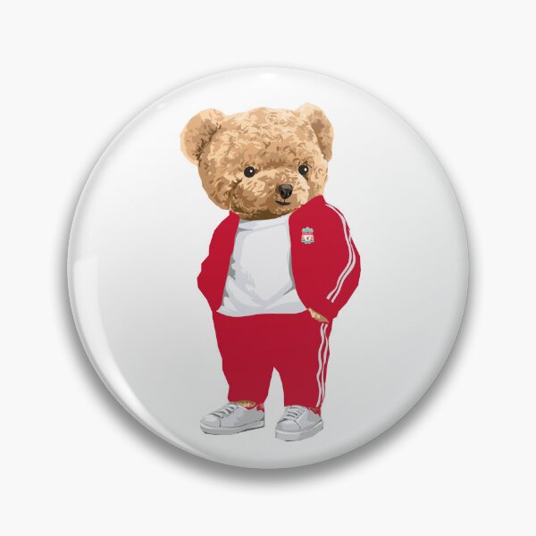 Item preview, Liverpool FC Anfield Teddy Bear designed and sold by Three Word Doodles.