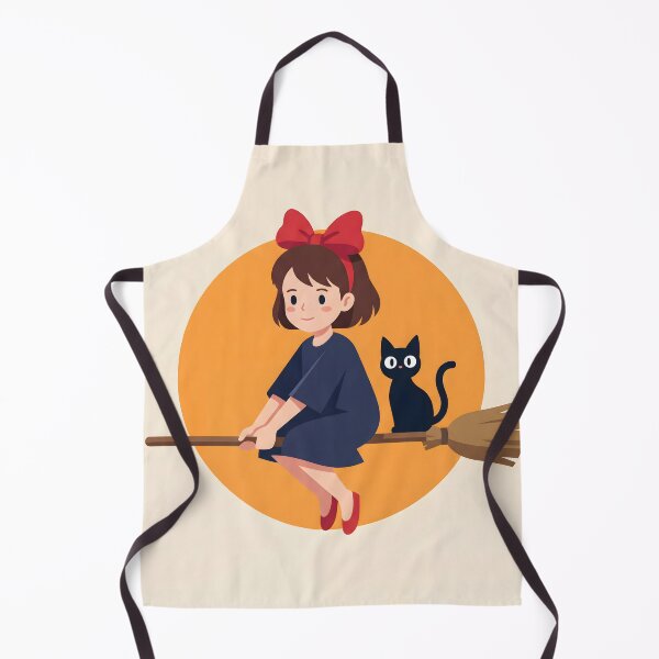 Item preview, Kiki’s Delivery Service Minimalist New Poster – Retro Anime Witch Wall Art designed and sold by AbstractAuraArt.