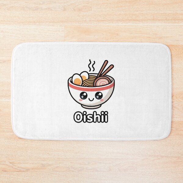 Item preview, Oishii Ramen – Cute Kawaii Food Character, Noodle Bowl designed and sold by SEBANOX.