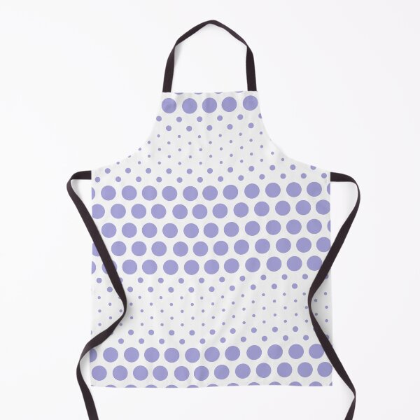 Item preview, Dotwave Pastel Lilac Polka Dots on White designed and sold by POLKAIWERX.