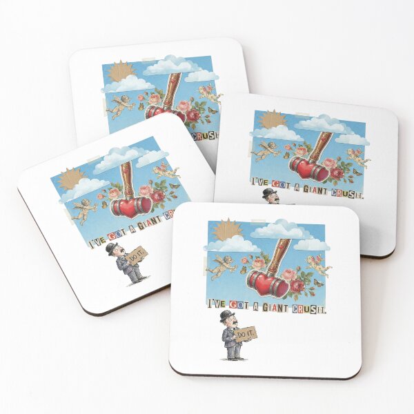 Item preview, I've Got A Giant Crush Surreal Absurdist Art designed and sold by AURA Vibes.
