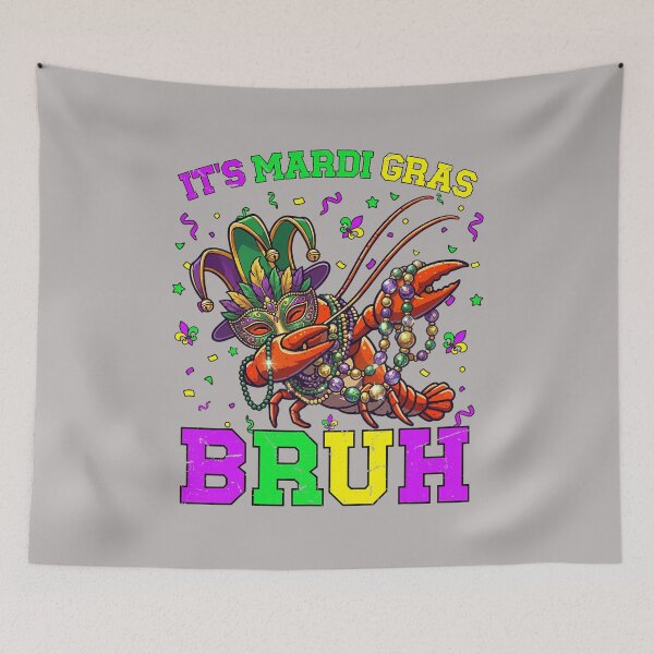 Artikelvorschau, Bruh Mardi Gras Crawfish Jungen Mädchen Kinder Mardi Gras entworfen und verkauft von GreggRoss.