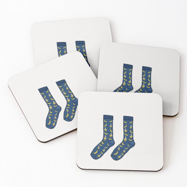 Item preview, Blue Banana Socks (Heated Rivalry)  designed and sold by maroonstan.