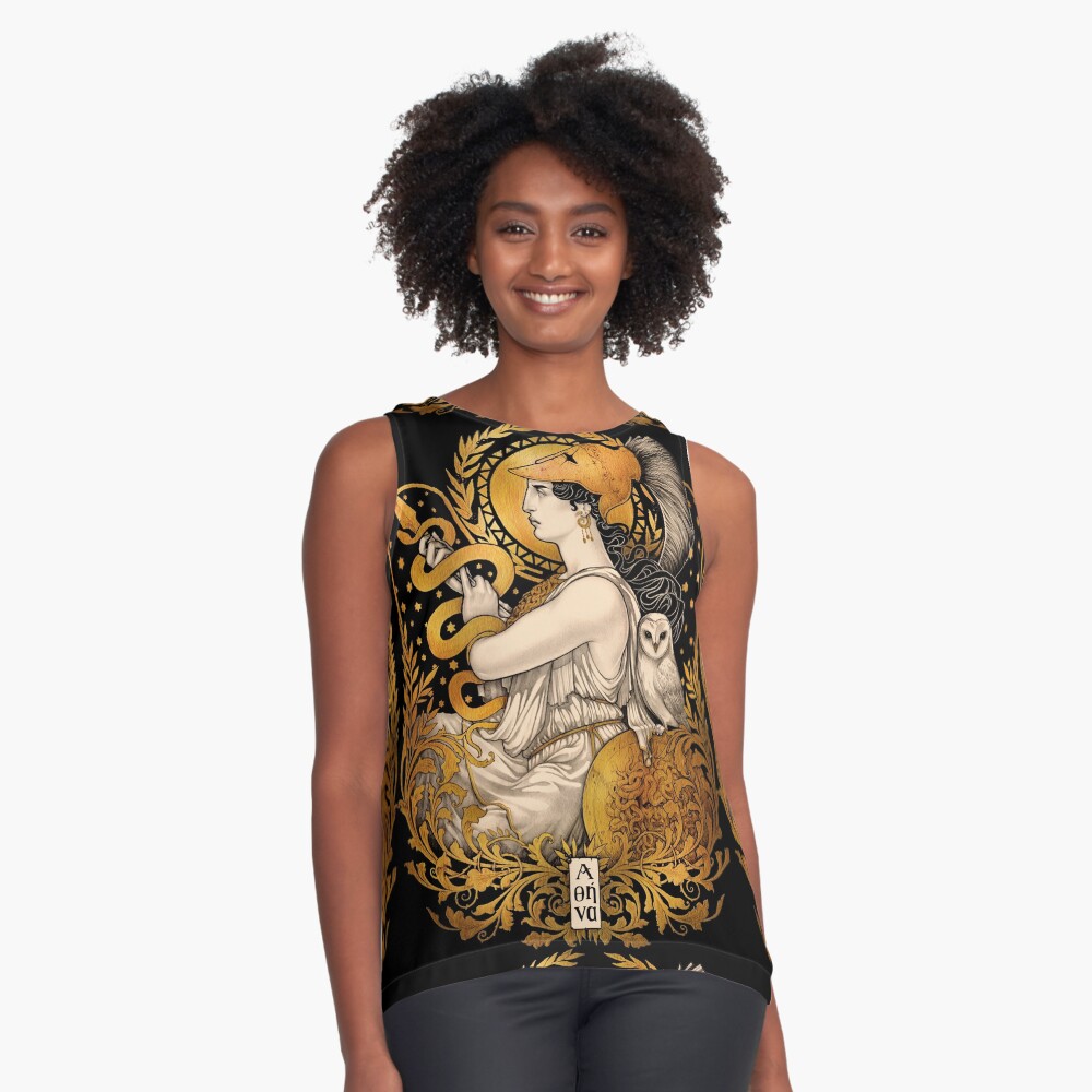 Item preview, Sleeveless Top designed and sold by medusadollmaker.