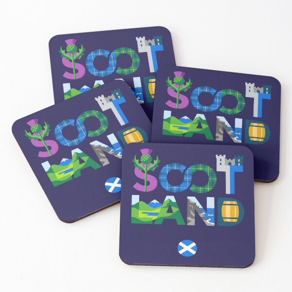 Item preview, Scotland Icons and Landscapes Scottish Art designed and sold by KatanaCreative.