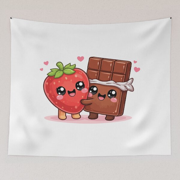 Item preview, Berry Sweet Kawaii Valentine designed and sold by RitaStudio.