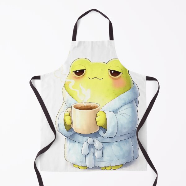 Item preview, Tired Frog with Coffee designed and sold by Eiraoff.