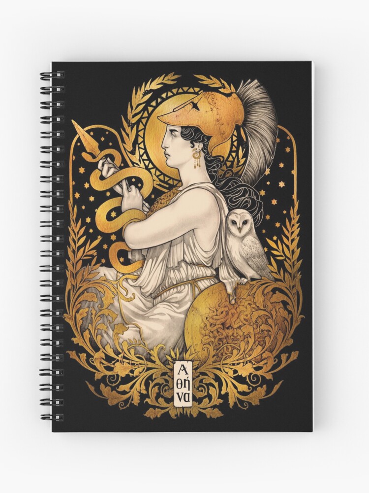 Thumbnail 1 of 3, Journal, PALLAS ATHENA designed and sold by medusadollmaker.