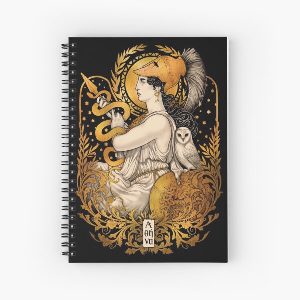 PALLAS ATHENA Spiral Notebook