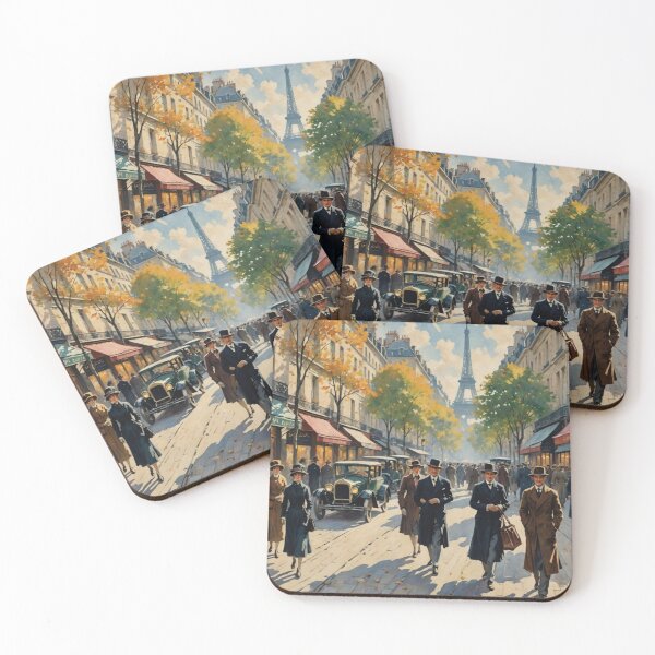 Item preview, 1920s Parisian street designed and sold by LCPcreations.