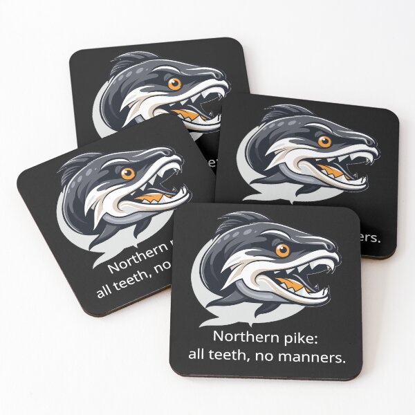 Item preview, Northern pike: all teeth, no manners. designed and sold by RWTEnTees.