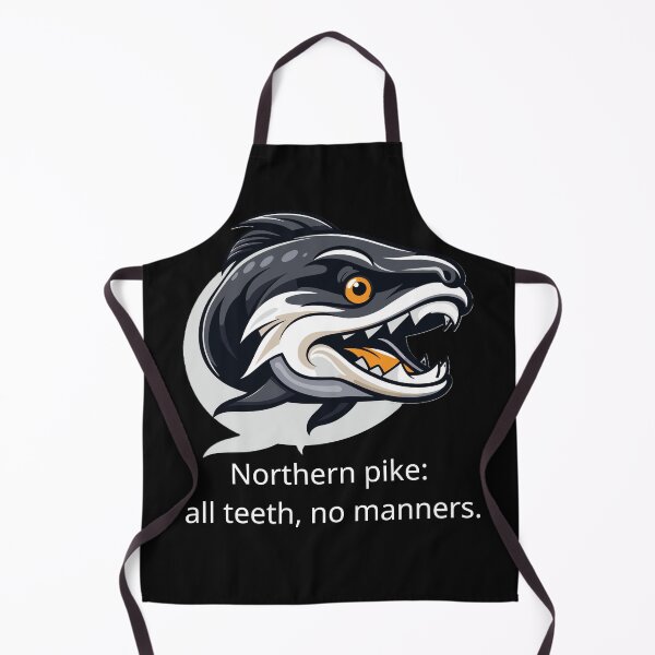 Item preview, Northern pike: all teeth, no manners. designed and sold by RWTEnTees.