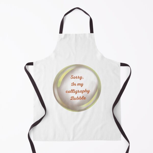 Item preview, Sorry, in my Calligraphy bubble designed and sold by serenebookworm.