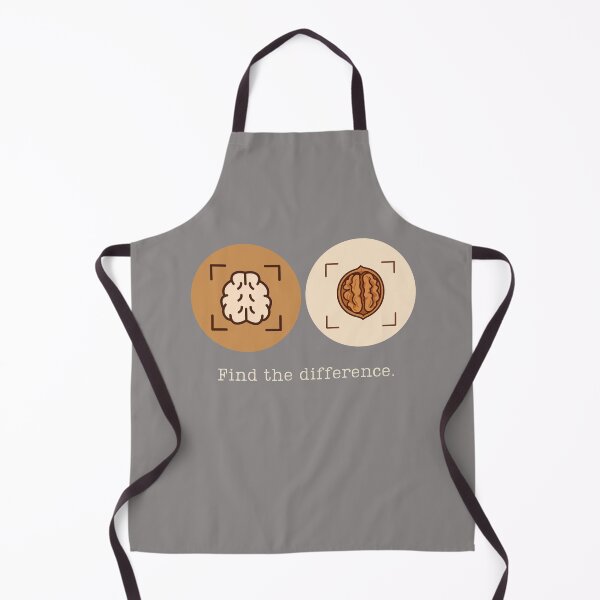 Item preview, Find The Difference - Brain Scan vs Walnut Pun designed and sold by MirAgi.