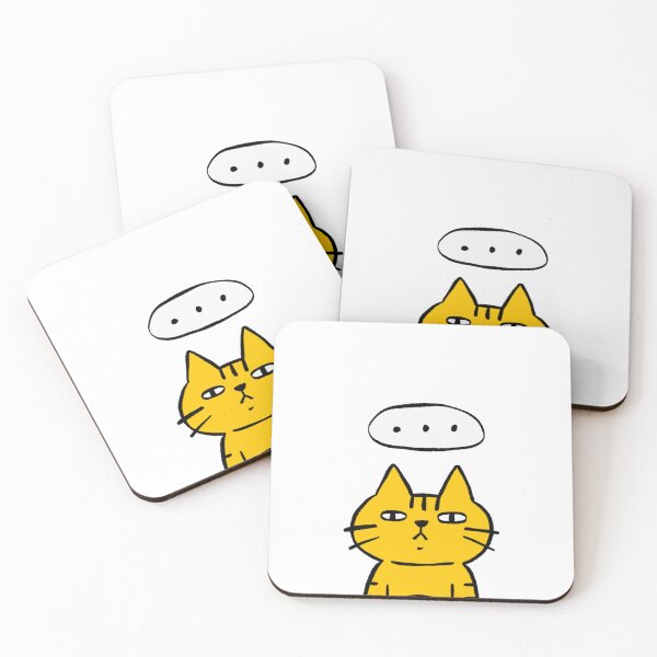 Item preview, Minimalist Kawaii Cat - Hand Drawn Doodle designed and sold by kreature56.