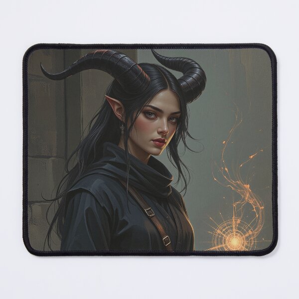 Item preview, Dark Fantasy Sorceress Illustration designed and sold by DiceWay.
