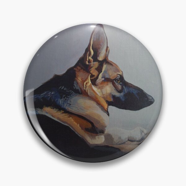 Item preview, German Shepherd Side Profile designed and sold by RachelJoyStudio.