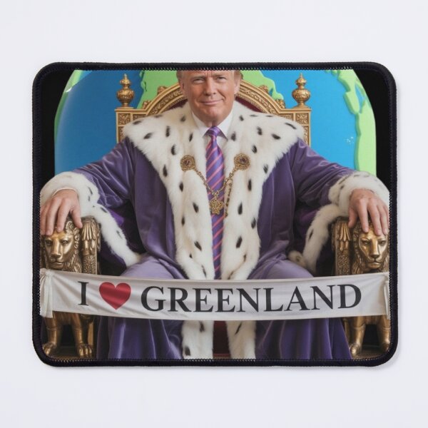 Item preview, I Love Greenland Trump designed and sold by Flirt-Teez.