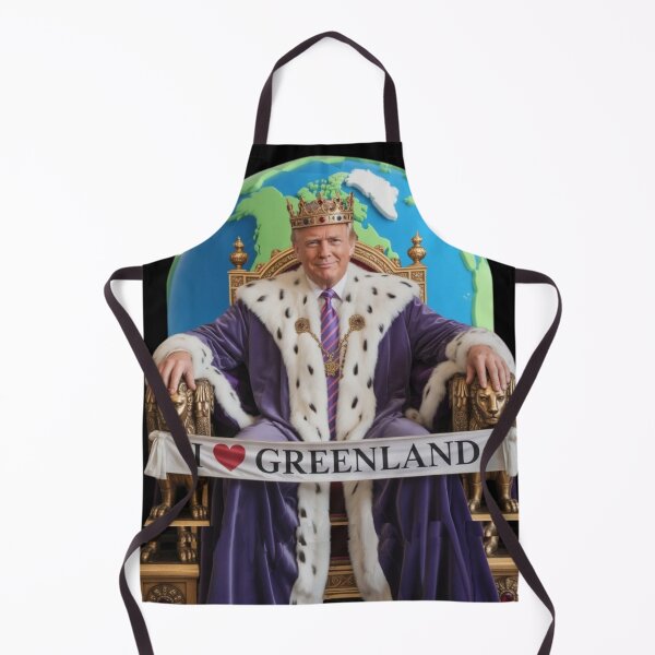 Item preview, I Love Greenland Trump designed and sold by Flirt-Teez.