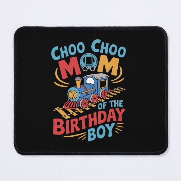 Item preview, Mom Of The Birthday Boy Choo Train Family Matching designed and sold by angolinnArt.