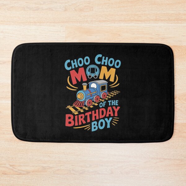Item preview, Mom Of The Birthday Boy Choo Train Family Matching designed and sold by angolinnArt.