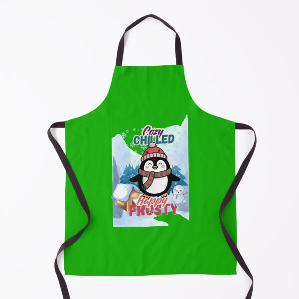 Item preview, Cozy Chilled Happy Frosty Penguin Winter Design designed and sold by MR-GOLDEN.
