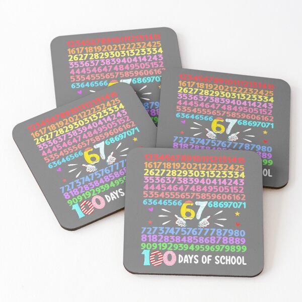 Item preview, Happy 100 Days of School Smarter 67 Teacher Boys Girls designed and sold by KristineLi.