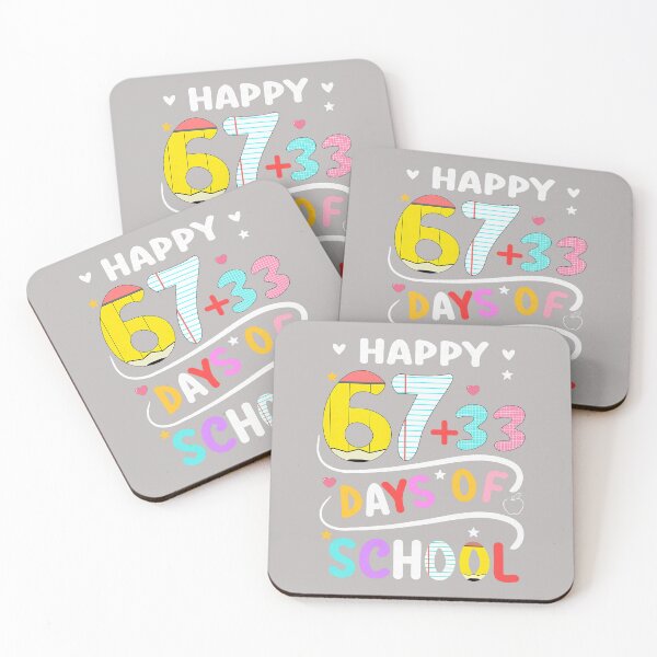 Item preview, Happy 100 Days of School Smarter 67 Teacher Kids Boys Girls  designed and sold by mjohnson9.