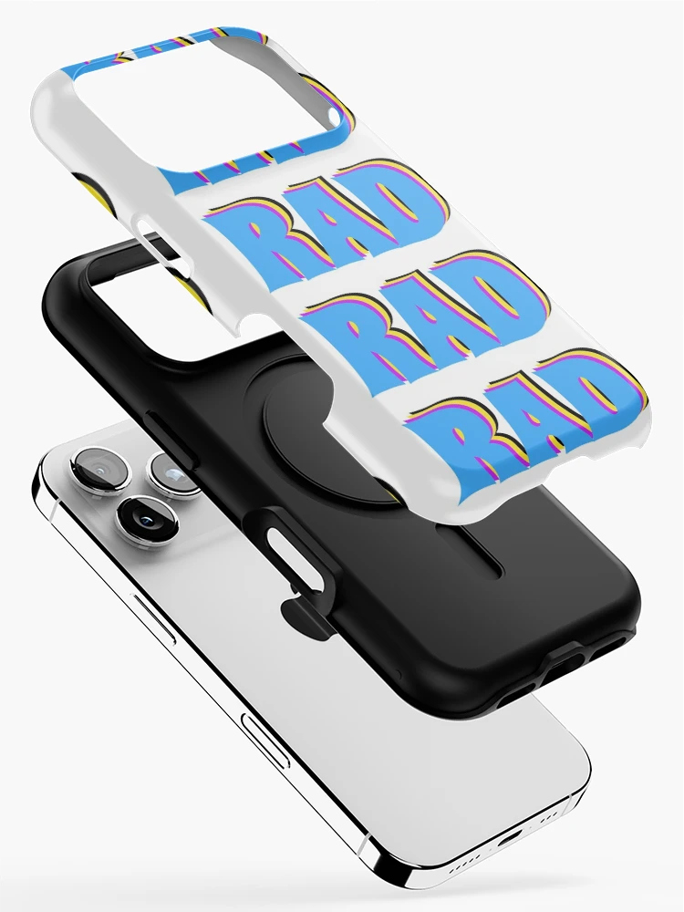 Thumbnail 2 of 4, iPhone Case, RAD RAD RAD!! designed and sold by Cats-And-Coffee.