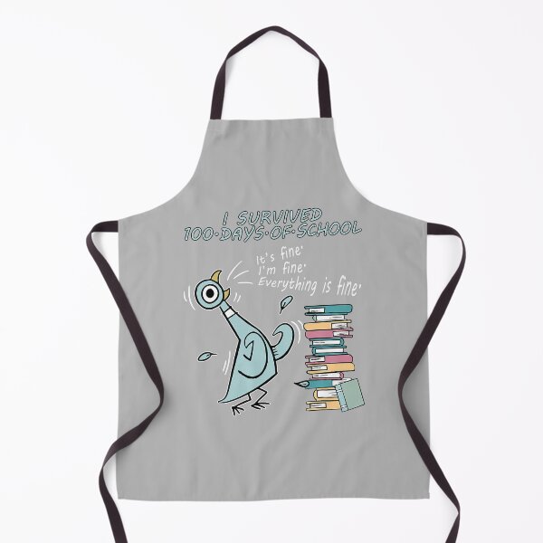 Item preview, I Survived 100 Days of School Its Fine 100th Day Pigeon Bird designed and sold by mjohnson9.