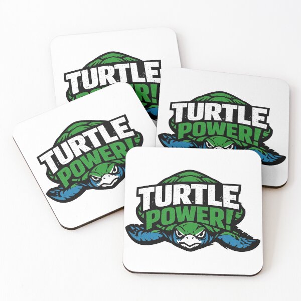 Item preview, Bold Sea Turtle Typography Statement “TURTLE POWER!” designed and sold by zoughlal.