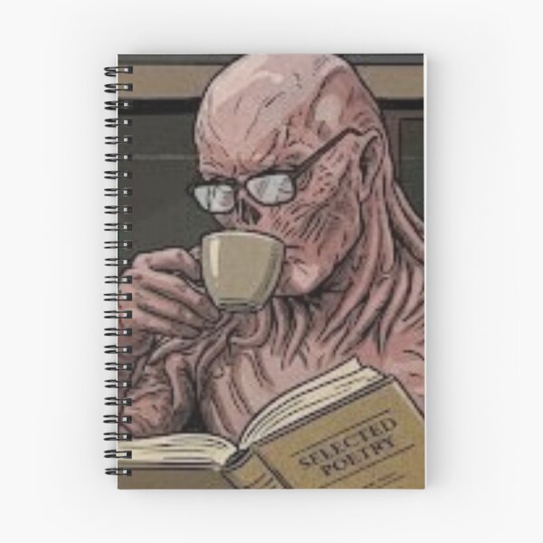 Item preview, Vecna de Stranger Things bebe un café designed and sold by MattBStickers.