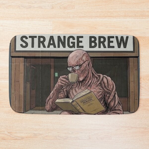 Item preview, Vecna from Stranger Things drinks a Coffee designed and sold by MattBStickers.