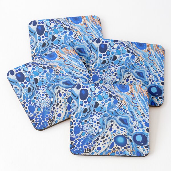 Item preview, Aboriginal Inspired Dot Art - With Beauty of Cold Surface and Water Drops designed and sold by GrinGalore.