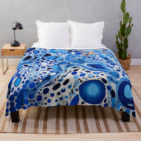 Item preview, Aboriginal Inspired Dot Art - With Beauty of Cold Surface and Water Drops designed and sold by GrinGalore.