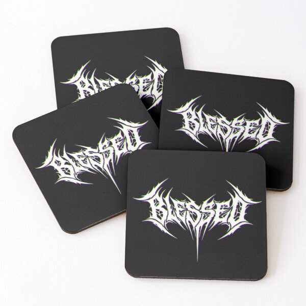 Item preview, Blessed  typography designed and sold by DxterCrz.