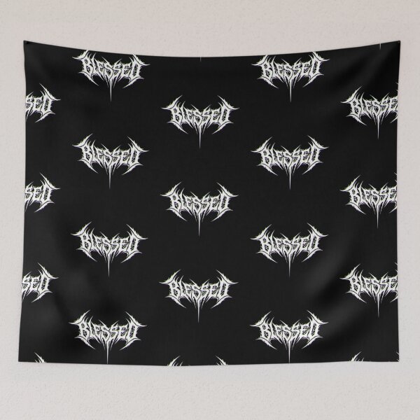 Item preview, Blessed  typography designed and sold by DxterCrz.