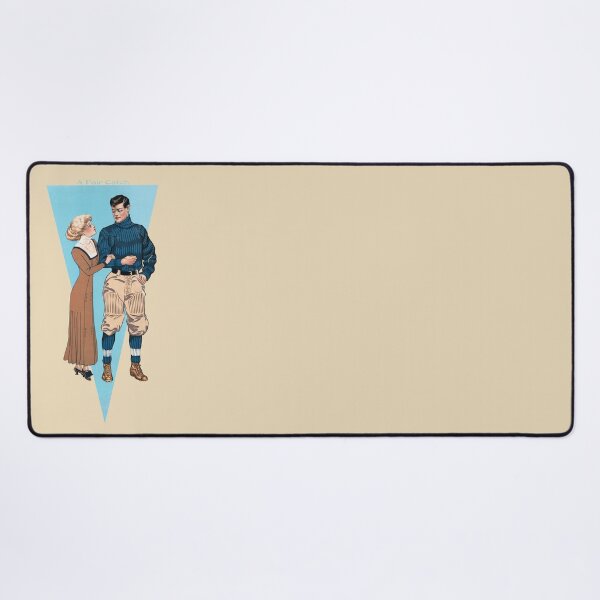 Item preview, Romantic couple Vintage restored sport illustration. designed and sold by Shoot-The-Moon.