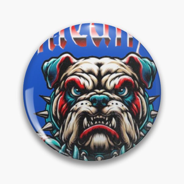 Item preview, Unleashed Bulldog – Aggressive Pitbull Streetwear Graphic designed and sold by WAKYSHOP.