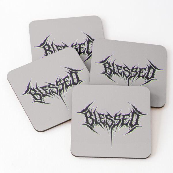 Item preview, Blessed  typography designed and sold by DxterCrz.